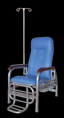 Powder Coated Steel Infusion Chair 700x780x1110mm With Adjustable Angle