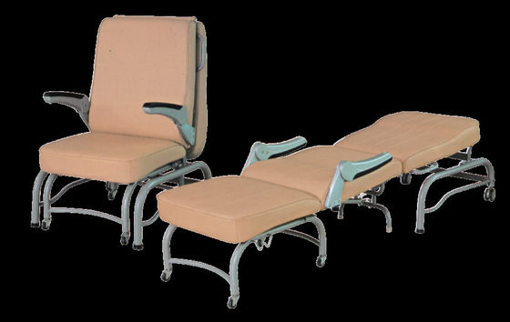 Comfortable Folding Accompanying Chair Hospital Medical Equipment For Adult